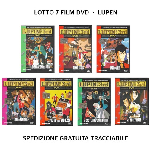 Dvd lupin iii film - dvd,