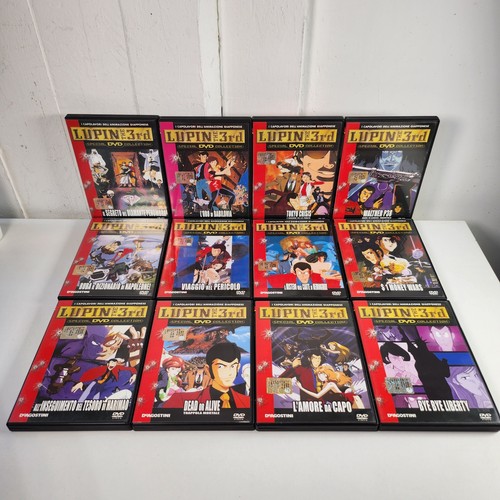 Lotto 12x dvd lupin iii - 12x,