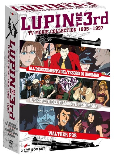Dvd lupin iii the 3rd - 3,