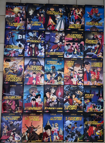 Lupin iii dvd film collection - lupin,